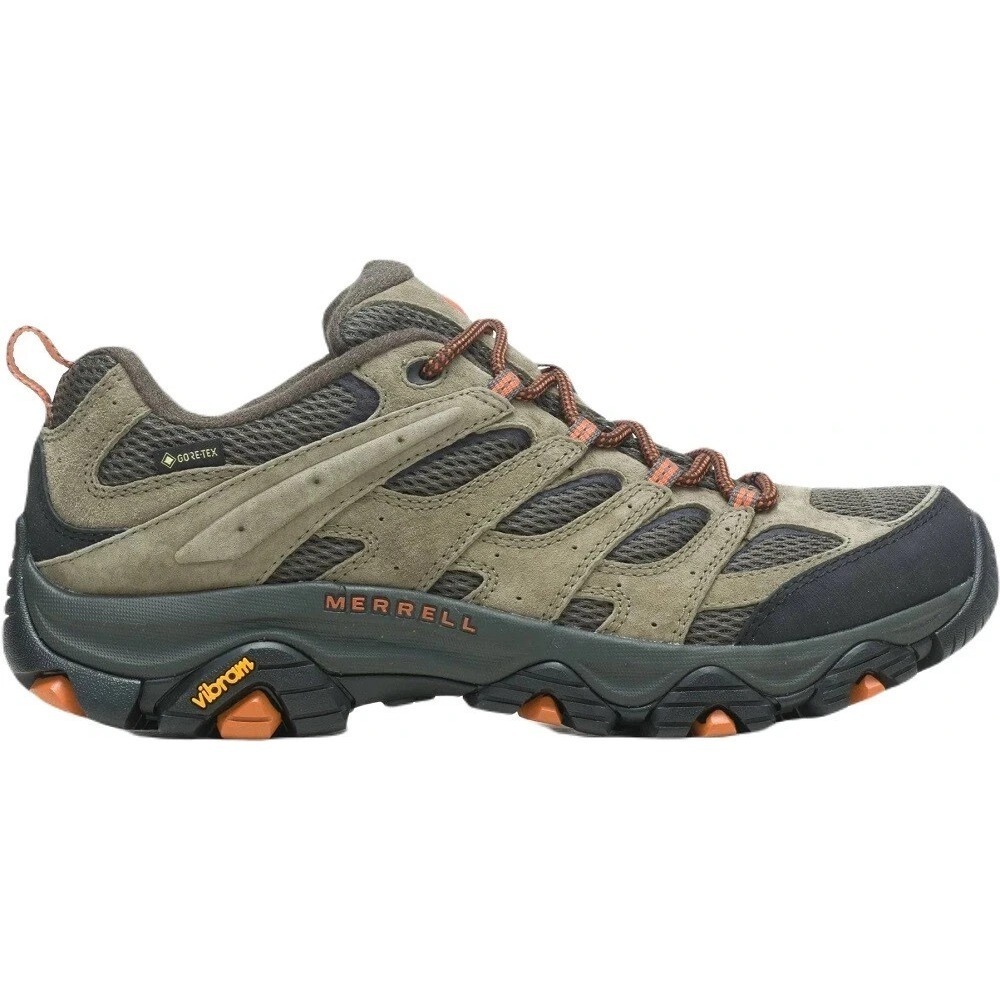 Mens Size 12 - Merrell Moab 3 GTX Gore-Tex Hiking Trail Olive Shoes J035801 NEW